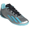 adidas X Crazyfast Messi.4 Indoor Fu&szlig;ballschuhe Kinder 080A - silvmt/bliblu/cblack 38