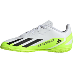 adidas X Crazyfast.4 IN Fu&szlig;ballschuhe Kinder 01F7 - ftwwht/cblack/luclem 28