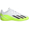 adidas X Crazyfast.4 IN Fu&szlig;ballschuhe Kinder 01F7 - ftwwht/cblack/luclem 28