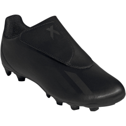 adidas X Crazyfast.4 Hook-and-Loop FxG Multi-Ground Fu&szlig;ballschuhe Kinder A0QM - cblack/cblack/cblack 28