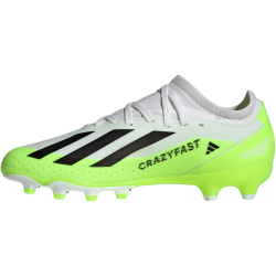 adidas X Crazyfast.3 MG Multi-Ground Fu&szlig;ballschuhe Kinder 01F7 - ftwwht/cblack/luclem 30
