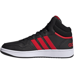 adidas Hoops 3.0 Mid Classic Vintage Sneaker A0QM - cblack/betsca/ftwwht 40 2/3
