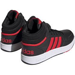 adidas Hoops 3.0 Mid Classic Vintage Sneaker A0QM - cblack/betsca/ftwwht 40 2/3