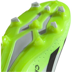 adidas X Crazyfast.3 Laceless FG Fußballschuhe 01F7 - ftwwht/cblack/luclem 38 2/3