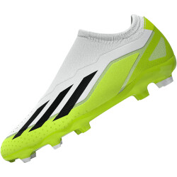 adidas X Crazyfast.3 Laceless FG Fußballschuhe 01F7 - ftwwht/cblack/luclem 38 2/3