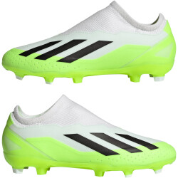 adidas X Crazyfast.3 Laceless FG Fußballschuhe 01F7 - ftwwht/cblack/luclem 38 2/3