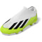 adidas X Crazyfast.3 Laceless FG Fußballschuhe 01F7 - ftwwht/cblack/luclem 38 2/3