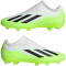 adidas X Crazyfast.3 Laceless FG Fußballschuhe 01F7 - ftwwht/cblack/luclem 38 2/3