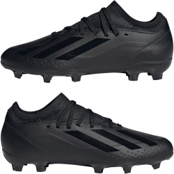 adidas X Crazyfast.3 FG Fu&szlig;ballschuhe Kinder A0QM - cblack/cblack/cblack 33