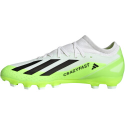 adidas X Crazyfast.3 MG Multi-Ground Fußballschuhe Herren 01F7 - ftwwht/cblack/luclem 44