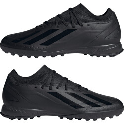 adidas X Crazyfast.3 TF Turf Multinocken-Fußballschuhe A0QM - cblack/cblack/cblack 40 2/3