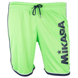 MIKASA Crystal Beachvolleyball Shorts Herren gr&uuml;n navyblau M