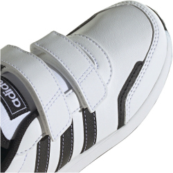 adidas vs Switch 3 Lifestyle Running Hook and Loop Strap Sneaker Kinder 01F7 - ftwwht/cblack/cblack 35