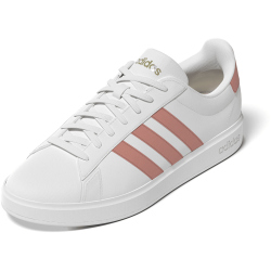 adidas Grand Court Cloudfoam Comfort Sneaker Damen 01F7 - ftwwht/woncla/goldmt 37 1/3