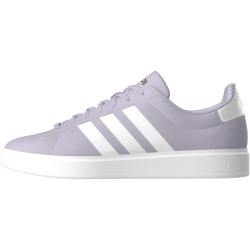 adidas Grand Court Cloudfoam Comfort Sneaker Damen ID4478 - silver dawn/cloud white/gold met. 37 1/3