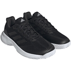 adidas Gamecourt 2.0 Tennisschuhe Damen A0QM - cblack/cblack/silvmt 39 1/3