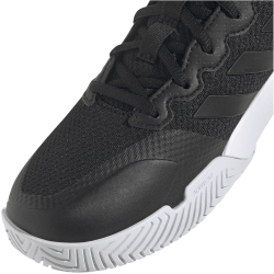 adidas Gamecourt 2.0 Tennisschuhe Damen ID1494 - core black/core black/silver met. 41 1/3