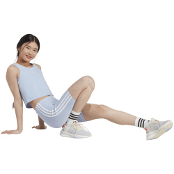 adidas Essentials kurze Tights Damen AEST - bludaw/white XS