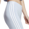 adidas Essentials kurze Tights Damen AEST - bludaw/white XS