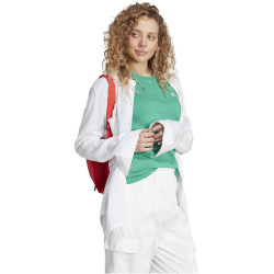 adidas LOUNGEWEAR Essentials Slim T-Shirt Damen AETA - secogr/white XS