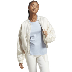 adidas LOUNGEWEAR Essentials Slim T-Shirt Damen AEST - bludaw/white XXL