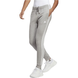 adidas Essentials Cuffed French Terry Jogginghose Damen 83F7 - mgreyh/white XS