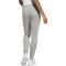 adidas Essentials Cuffed French Terry Jogginghose Damen 83F7 - mgreyh/white XS
