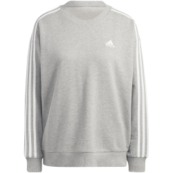 adidas Essentials Sweatshirt Damen 83F7 - mgreyh/white XS