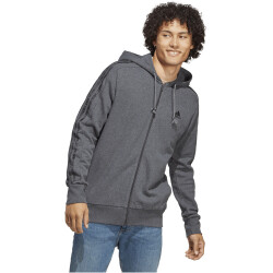 adidas Essentials French Terry Sweatjacke Herren 9407 - dgreyh/black S