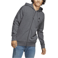 adidas Essentials French Terry Sweatjacke Herren 9407 - dgreyh/black S