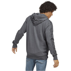adidas Essentials French Terry Sweatjacke Herren 9407 - dgreyh/black S