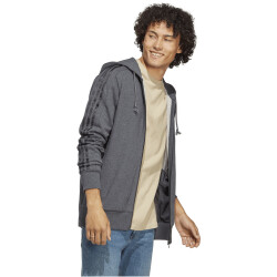 adidas Essentials French Terry Sweatjacke Herren 9407 - dgreyh/black S