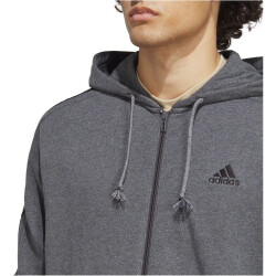 adidas Essentials French Terry Sweatjacke Herren 9407 - dgreyh/black S