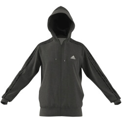 adidas Essentials French Terry Sweatjacke Herren 9407 - dgreyh/black S