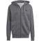 adidas Essentials French Terry Sweatjacke Herren 9407 - dgreyh/black S