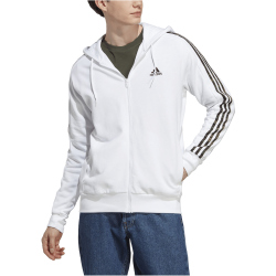 adidas Essentials French Terry Sweatjacke Herren 001A - white/olistr XL