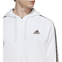 adidas Essentials French Terry Sweatjacke Herren 001A - white/olistr XL