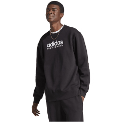 adidas All SZN Fleece Graphic Sweatshirt Herren 095A - black S