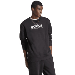 adidas All SZN Fleece Graphic Sweatshirt Herren 095A - black XL