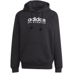 adidas All SZN Fleece Graphic Hoodie Herren 095A - black L