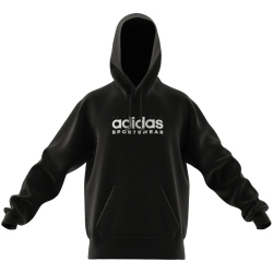 adidas All SZN Fleece Graphic Hoodie Herren 095A - black XXL