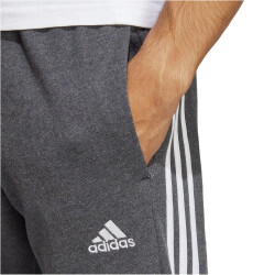 adidas Essentials French Terry 3-Streifen Trainingshose Herren 9407 - dgreyh/white XS