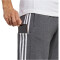 adidas Essentials French Terry 3-Streifen Trainingshose Herren 9407 - dgreyh/white XS
