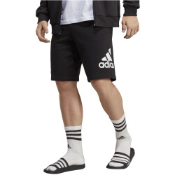 adidas Essentials Big Logo French Terry Freizeit Shorts Herren 095A - black XS