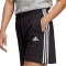 adidas Essentials 3-Streifen Trainingsshorts Herren 095A - black/white XS