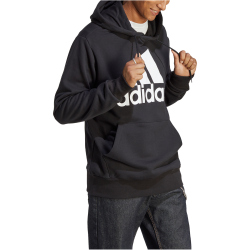 adidas Essentials French Terry Big Logo Hoodie Herren 095A - black XS