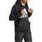 adidas Essentials French Terry Big Logo Hoodie Herren 095A - black XS