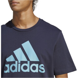 adidas Essentials Big Logo Freizeitshirt Herren AA35 - legink/preblu S