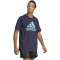 adidas Essentials Big Logo Freizeitshirt Herren AA35 - legink/preblu S