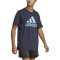 adidas Essentials Big Logo Freizeitshirt Herren AA35 - legink/preblu S